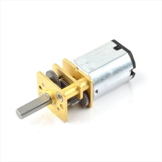 5:1 6V 2500 Rpm Düşük Güçlü Mikro Metal Motor