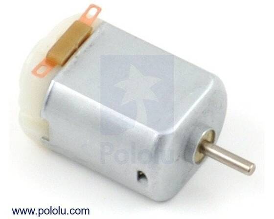 6V 11.5k rpm Fırçalı DC Motor - Brushed DC Motor 130-Size 800mA Stall