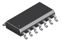 IR21074S SMD SOIC-14 PMIC - POWER MANAGEMENT IC