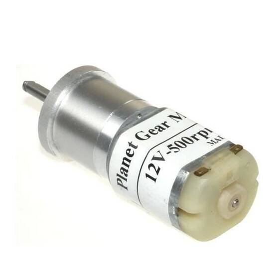 KGA25 12V 500Rpm 25mm Planet Dişli Dc Motor