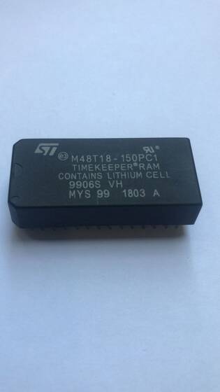 M48T18-150PC1 PDIP-28 REAL TIME CLOCK IC