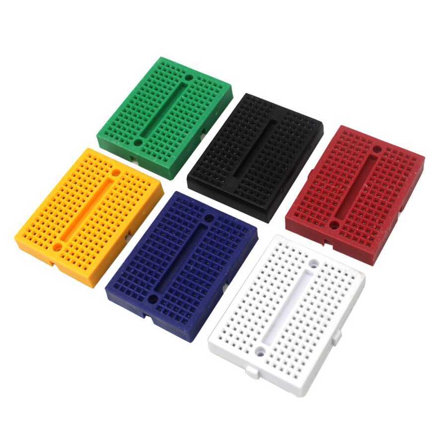  Mini Breadboard Mavi - Yapışkanlı