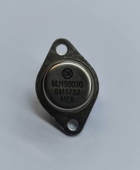 MJ15003G TO-3 20A 140V NPN TRANSISTOR