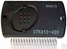 STK412-420 AUDIO POWER AMPLIFIER IC