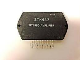 STK437 STEREO AMPLIFIER IC