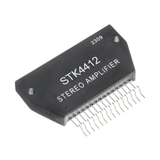 STK4412 STEREO POWER AMPLIFIER IC