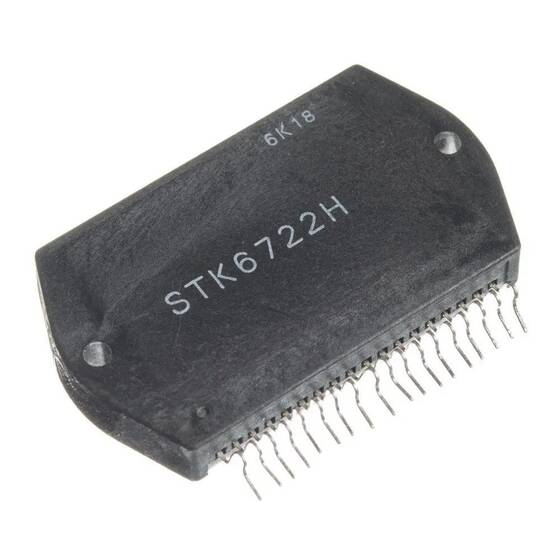 STK6722H POWER AMPLIFIER IC